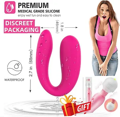 Bullet Dildo Massager Soft G-Spot Vibrator Anal Clit Sex Toy For Couples Women • $12.99