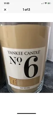 Yankee Candle Coconut Numbers Collection No 6. Limited Edition Rare £30 A Candle • £30