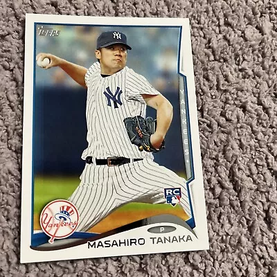 2014 Topps Series 2 Masahiro Tanaka 661 New York Yankees Rookie • $1.95