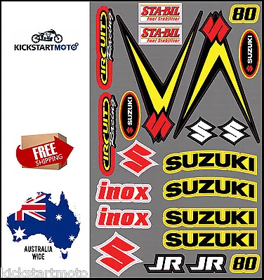 For Suzuki JR80 Sticker Decal Kit JR 80 Stickers • $38.95