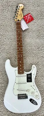 Fender Player Series Stratocaster Electric Guitar Polar White - MIM -  Demo • $629.95