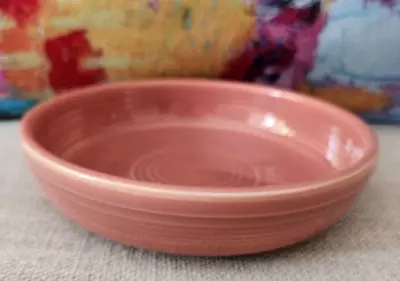 Vintage Fiestaware *ROSE* 6” Dessert Bowl Fiesta USA • $26