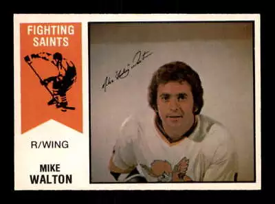 1974 O-Pee-Chee WHA #10 Mike Walton   NM/NM+ X2912801 • $3.75