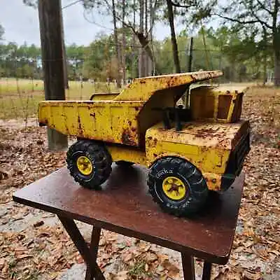 Antique Vintage Tonka XMB 975 Metal Dump Truck Toy Rusty Rustic • $50