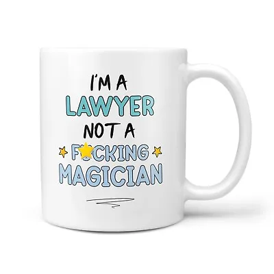 Funny & Rude Lawyer Gift Mug - Thank You Present For Lawyers New Job Promotion • £9.95