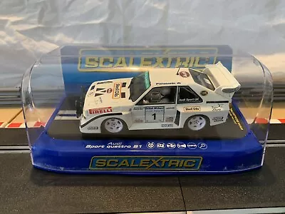 £75 • Buy Scalextric Audi Sport Quattro S1,Ulster Rally,No 1,C.3487,Boxed,Brand New