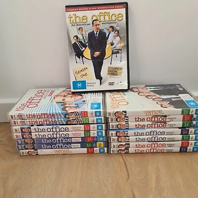 The Office Seasons 1-8 DVD American TV Series Comedy REG 2 & 4  Steve Carell • $44.10