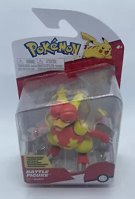 Jazwares Pokémon Magmar Battle Action Figure Toy NEW SEE PICS Nintendo  • $15.18