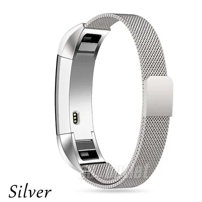 $11.95 • Buy Fitbit Alta / Alta HR Stainless Steel Magnetic Replacement Spare Band Strap