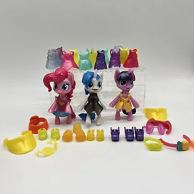 Hasbro My Little Pony Smashin Fashion Toy Lot Of 39 Pieces Toy Figures • $49.99