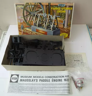 Early Airfix 623 Museum Models Paddle Steamer Engine Model Kit UNMADE 1960s VG • £59.99