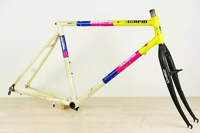 Scapin Team Mtb Frame 19  L Columbus Off Road Mountain Bike Steel Vintage Old 90 • $298.16