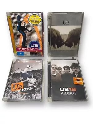 U2 DVD Collection Mexico City Slain Castle 4 Disc Set • $39.95