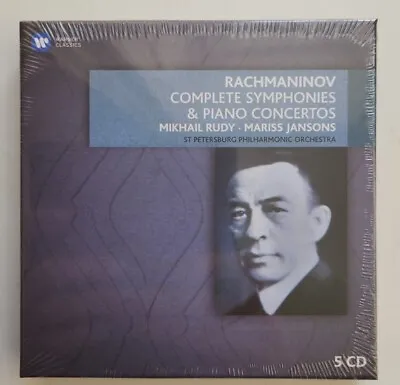 Mikhail Rudy / Mariss Jansons - Rachmaninov : Complete Symphonies - 5 CD Box Set • £11.99