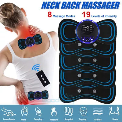 5 Pcs Mini Electric Massager Neck Back Full Body Muscle Stimulator Pain Relief • $13.77