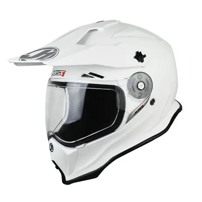 Just1 J14 Solid Carbon Helmet White Matte Small S 607329028100003 Motorcycle • $75