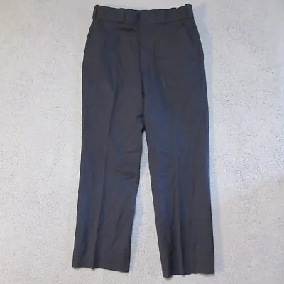 $21.90 • Buy Elbeco Prestige Black Work Pants W/ComfortGrip Size 32R Measures 32x30