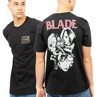 Official Marvel Mens Blade Scream T-shirt Black S-XXL • £9.99