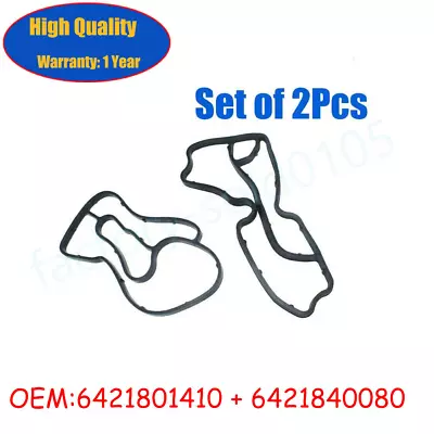 For Mercedes Sprinter W164 W251 GL350 ML350 Oil Filter Housing Gasket 1 Set • $7.40