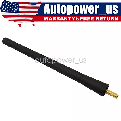 FOR DODGE RAM 1500 2500 3500 2011-2020 7  Short Black Antenna Mast Power AM/FM • $9.59