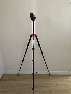 £55 • Buy Manfrotto Element Traveller Tripod With Ball Head RED