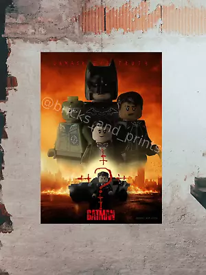 LEGO The Batman Movie Poster - Custom Print - A3 - A4 Size • $20