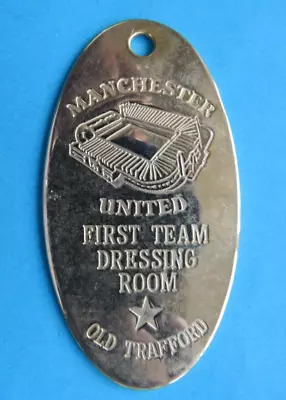 £2 • Buy Manchester United. First Team Dressing Room.old Trafford.  Key Ring / Fob.