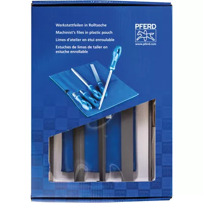 PFERD 16081 10  File Set 542-WRU (5 Machinist Files In Pouch) • $111.15