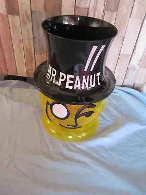 Vintage Mr. Peanut Plastic Cookie Jar • $89.99