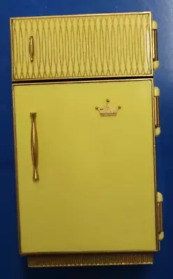 RARE Vintage 1964 Ideal Petite Princess Dollhouse Refrigerator Complete +Inserts • $125