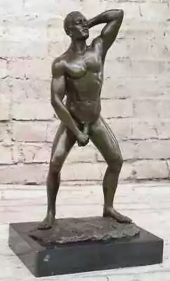 BRASS/BRONZE/COPPER Large Male Nude Statue Figurine Collectible Gay Body SALE • $1499