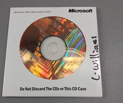 L👀K Microsoft Office Basic Edition 2003 Open Box • $15