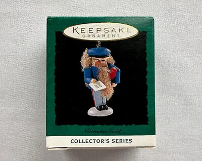 1995 Nutcracker Guild #2 ~ Mail Carrier ~ Hallmark Miniature Ornament • $4.95