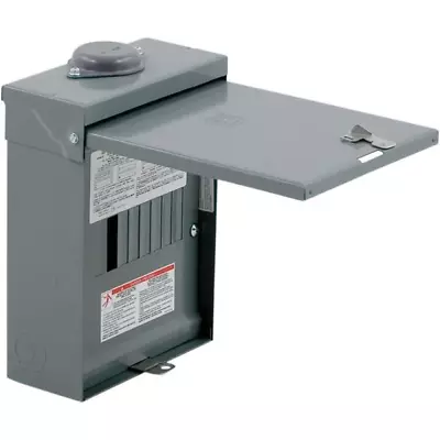 $83.39 • Buy 100 Amp Outdoor Main Lug Load Center Single Phase NEMA 3R Rainproof 12 Circuit