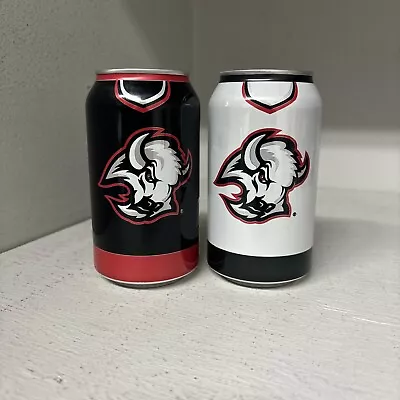 Buffalo Sabres Labatt Blue & Light Goathead 12oz Empty Beer Cans (Top Opened) • $8