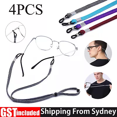 $5.99 • Buy 4 X Sunglasses Reading Glasses Neck Cord Lanyard Strap Spectacle String Chain AU