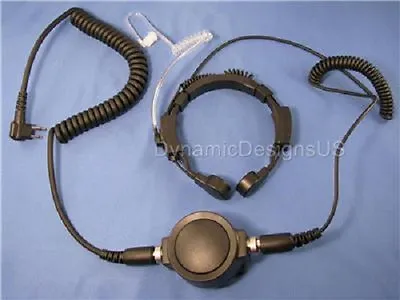 Throat Microphone For Hytera Blackbox Motorola Spirit Mag One CLS XTN SP CP100 • $39.95