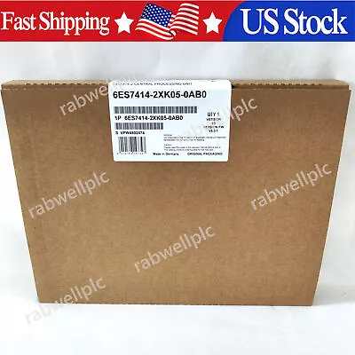 NEW Siemens 6ES7414-2XK05-0AB0 6ES7 414-2XK05-0AB0 SIMATIC S7-400 CPU 414-2 1MB • $819.99