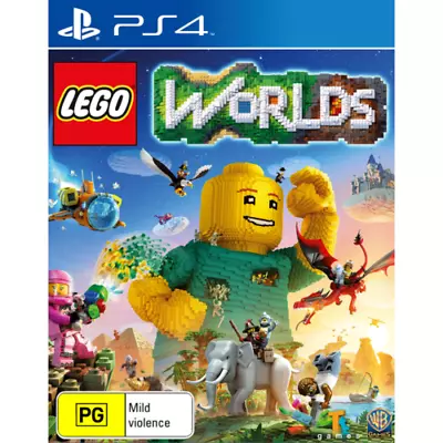 ✅ Lego Worlds (PlayStation 4 PS4 2017) FREE POST ✅ • $24.95