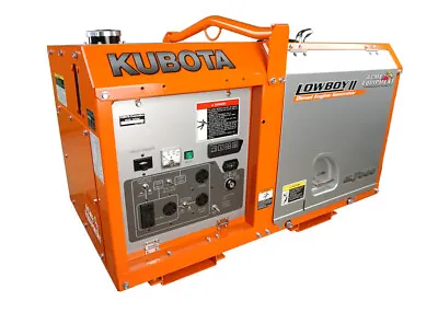 Kubota  Lowboy Ii Diesel Industrial Generator 7Kw • $7198