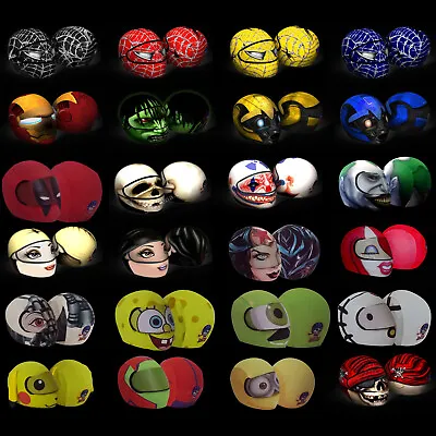 Skullskins Full Face Motorcycle Helmet Cover AND Visor Shield Sticker • $48.95