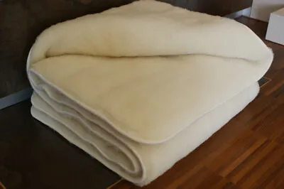 Premium Wool Blanket Wool Australia Double Layer Duvet Sheep Merino Comforter • $225