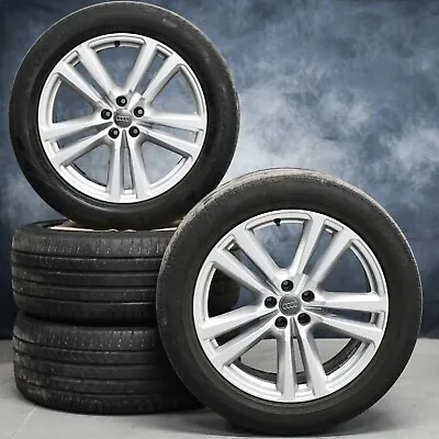 Audi Q7 4M S-Line 20  Genuine Alloy Wheels & Tyres X4 4M0601025H 9JX20 ET33 • £495