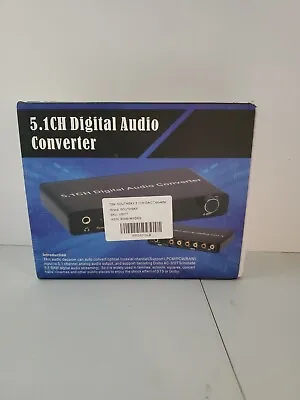 5.1CH Digital Sound Audio Decoder SOUTHSKY DAC Converter US077 New Sealed • $45