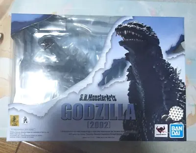 S.H. MonsterArts Godzilla 2002 Action Figure Height 6.1 Inch BANDAI SPIRITS • $164.99