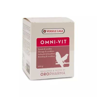 Versele-laga Omni-Vit 200 G (vitaminas Y Oligoelementos). Para Pájaros • $38.99