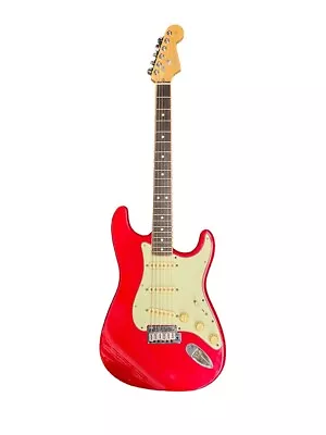 FENDER STARCASTER Fiesta Red Unkown Year AS IS Works W/ Case (AZP020924) • $949.95