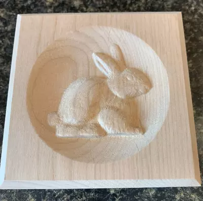 Bunny Rabbit Engraving Trim Wood Corner Trim Block Door Trim Window Trim • $10.50