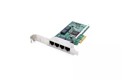 IBM  Quad Port RJ-45 1Gbps PCI-E X4 Ethernet Adapter NIC 5899 4P Full Height Bkt • $39