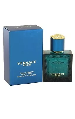 Versace Eros By Versace 1 Oz EDT Cologne For Men New In Box • $29.98